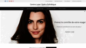 What Centre-laser-opera.fr website looked like in 2019 (5 years ago)