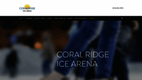 What Coralridgeice.com website looked like in 2019 (5 years ago)