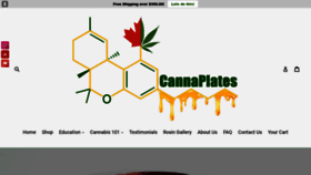 What Cannaplates.ca website looked like in 2019 (5 years ago)