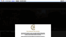 What Century21-riva-saint-denis.com website looked like in 2019 (5 years ago)