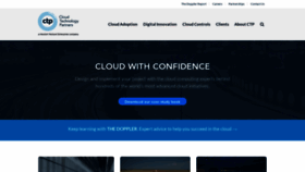 What Cloudtp.com website looked like in 2019 (5 years ago)