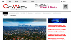 What Citywatchla.com website looked like in 2019 (5 years ago)