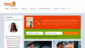 What Consultoradealimentos.com.br website looked like in 2019 (5 years ago)