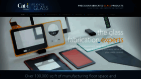 What Catiglass.com website looked like in 2019 (7 years ago)