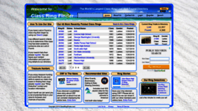 What Classringfinder.com website looked like in 2019 (5 years ago)