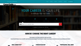 What Careerguide.com website looked like in 2019 (5 years ago)