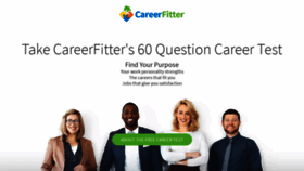 What Careerfitter.com website looked like in 2019 (5 years ago)