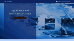 What Calschool.net website looked like in 2019 (5 years ago)