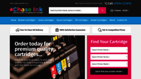 What Chaseink.co.uk website looked like in 2019 (5 years ago)