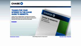 What Chasebenefits.com website looked like in 2019 (5 years ago)