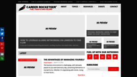What Careerrocketeer.com website looked like in 2019 (5 years ago)