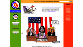 What Cartoonistgroup.com website looked like in 2019 (5 years ago)