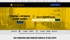 What Cartridgeworld.com website looked like in 2019 (5 years ago)