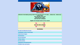 What Chatlanka.com website looked like in 2019 (5 years ago)