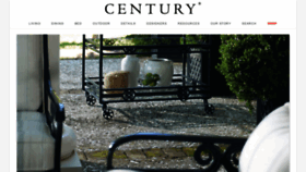 What Centuryfurniture.com website looked like in 2019 (5 years ago)