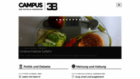 What Campus38.de website looked like in 2019 (5 years ago)
