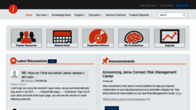 What Community.jamasoftware.com website looked like in 2019 (5 years ago)