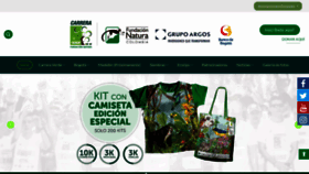 What Carreraverdecolombia.com website looked like in 2019 (5 years ago)