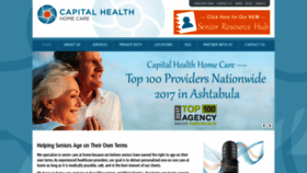What Capitalhealthhomecare.com website looked like in 2019 (5 years ago)