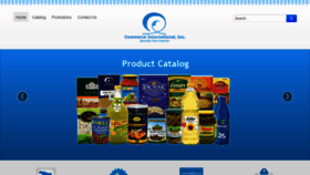 What Commercefoods.com website looked like in 2019 (5 years ago)