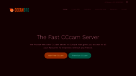 What Cccambird.com website looked like in 2019 (5 years ago)