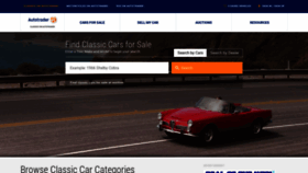 What Collectorcartrader.com website looked like in 2019 (5 years ago)
