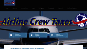What Crewtaxes.com website looked like in 2019 (5 years ago)