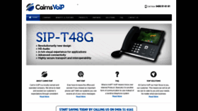 What Cairnsvoip.com.au website looked like in 2019 (5 years ago)