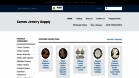 What Cameojewelrysupply.com website looked like in 2019 (5 years ago)