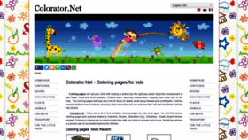What Colorator.net website looked like in 2019 (5 years ago)
