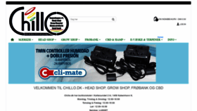 What Chillo.dk website looked like in 2019 (5 years ago)
