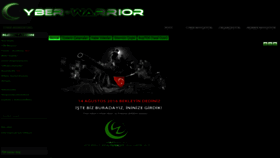 What Cyber-warrior.org website looked like in 2019 (5 years ago)