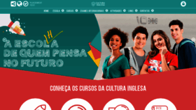 What Culturainglesaribeirao.com.br website looked like in 2019 (5 years ago)