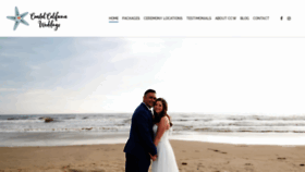 What Coastalcaliforniaweddings.com website looked like in 2019 (5 years ago)