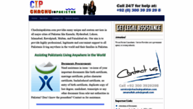 What Chachuinpakistan.com website looked like in 2019 (5 years ago)