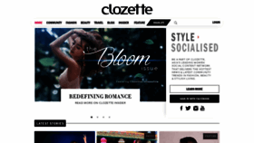 What Clozette.co website looked like in 2019 (5 years ago)