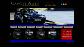What Capcitiauto.com website looked like in 2019 (5 years ago)