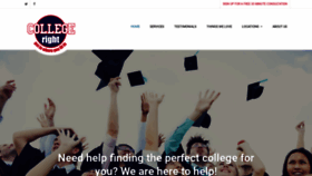 What Collegeright.com website looked like in 2019 (5 years ago)