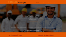 What Cheng-uob.webstarts.com website looked like in 2019 (5 years ago)