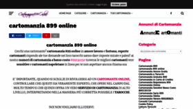 What Cartomanzia899online.com website looked like in 2019 (5 years ago)