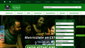 What Censa.edu.co website looked like in 2019 (5 years ago)