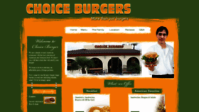 What Choiceburgers.net website looked like in 2019 (5 years ago)