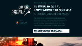 What Chileprende.cl website looked like in 2019 (5 years ago)