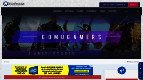 What Comugamers.com website looked like in 2019 (5 years ago)