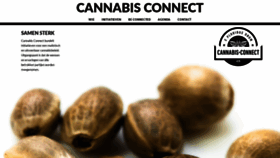 What Cannabisconnect.org website looked like in 2019 (5 years ago)