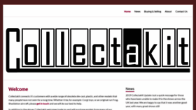 What Collectakit.co.uk website looked like in 2019 (5 years ago)