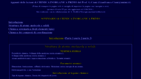 What Chimdocet-inorganica.it website looked like in 2019 (5 years ago)