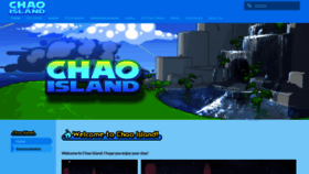 What Chao-island.com website looked like in 2019 (5 years ago)