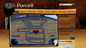 What Cityofpurcell.com website looked like in 2019 (5 years ago)