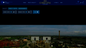 What Cinecittaworld.it website looked like in 2019 (5 years ago)